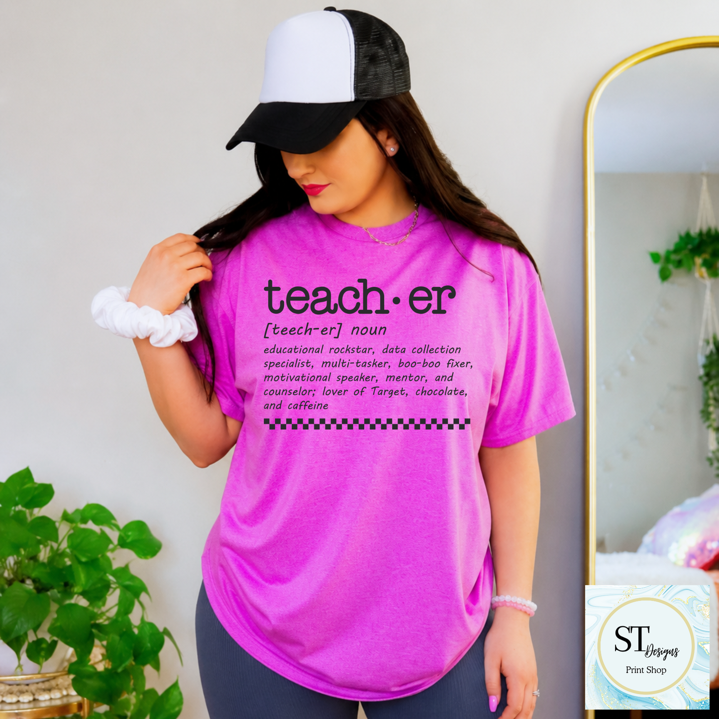 Teacher Definition Crewneck Sweatshirt | Funny Teacher Sweatshirt | Teacher Appreciation Gift | Unisex S-5XL