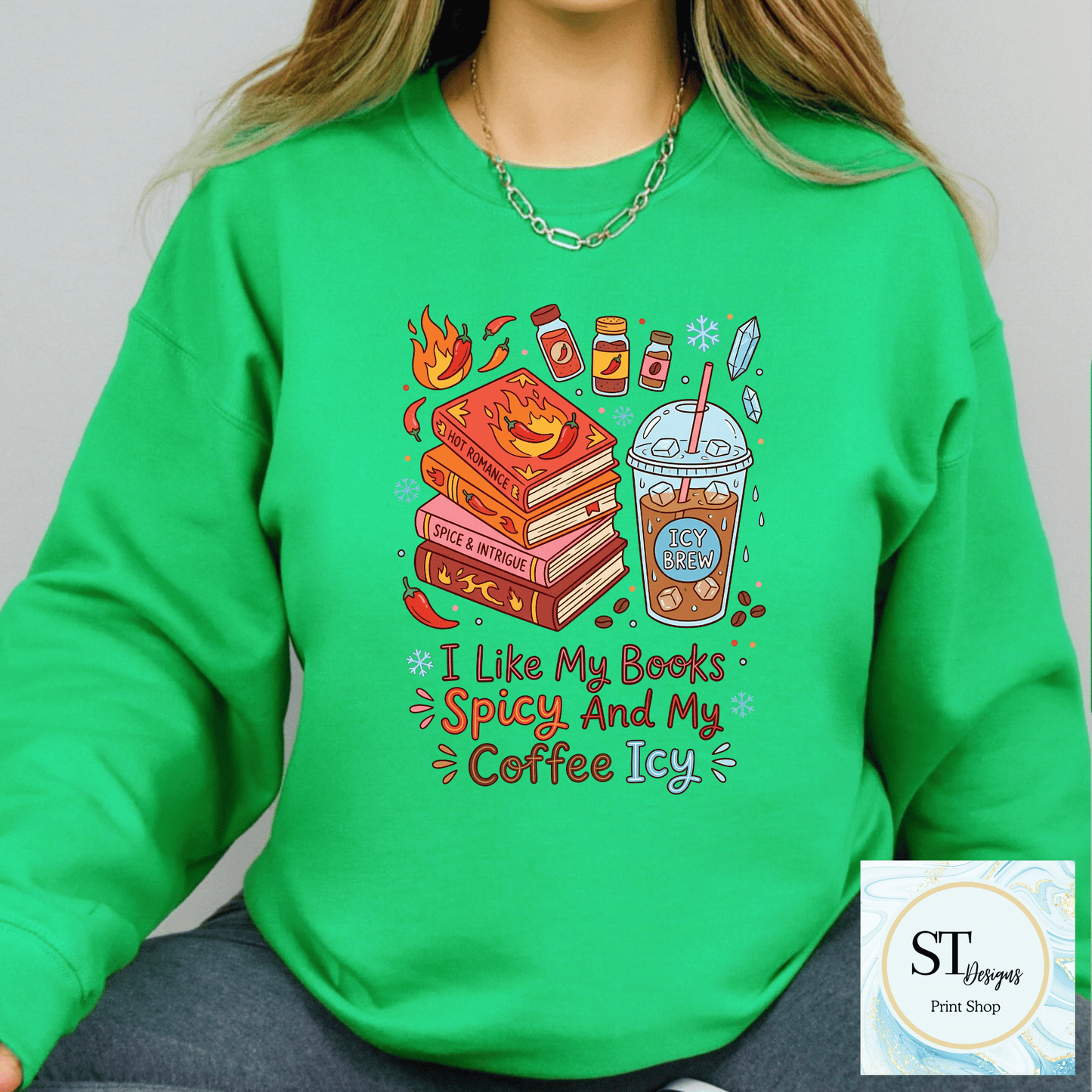 Books Spicy Coffee Icy