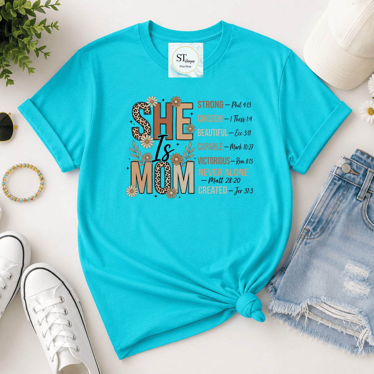 She Is Mom Faith Design