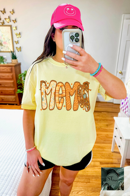 Fall Name Patch Work