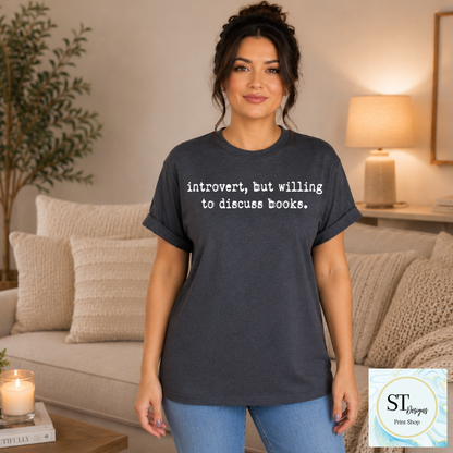 Introvert, But Will Discuss Books