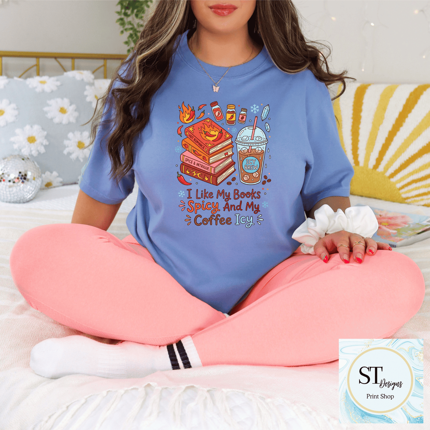 Books Spicy Coffee Icy