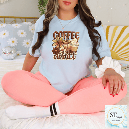 Floral Coffee Addict
