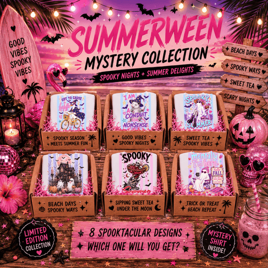 Summerween Mystery Shirt | Cute Spooky Graphic Tee Mystery Collection