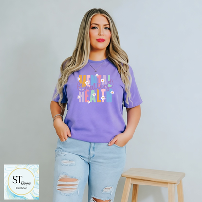 Mental Health Matters Daisy Graphic Tee