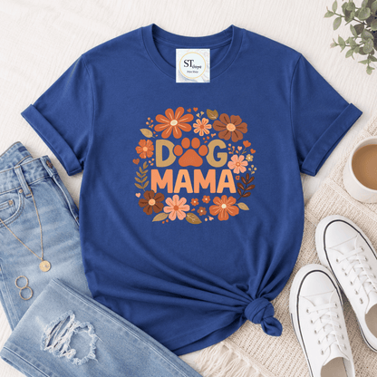 Retro Floral Dog Mama