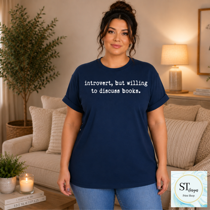Introvert, But Will Discuss Books