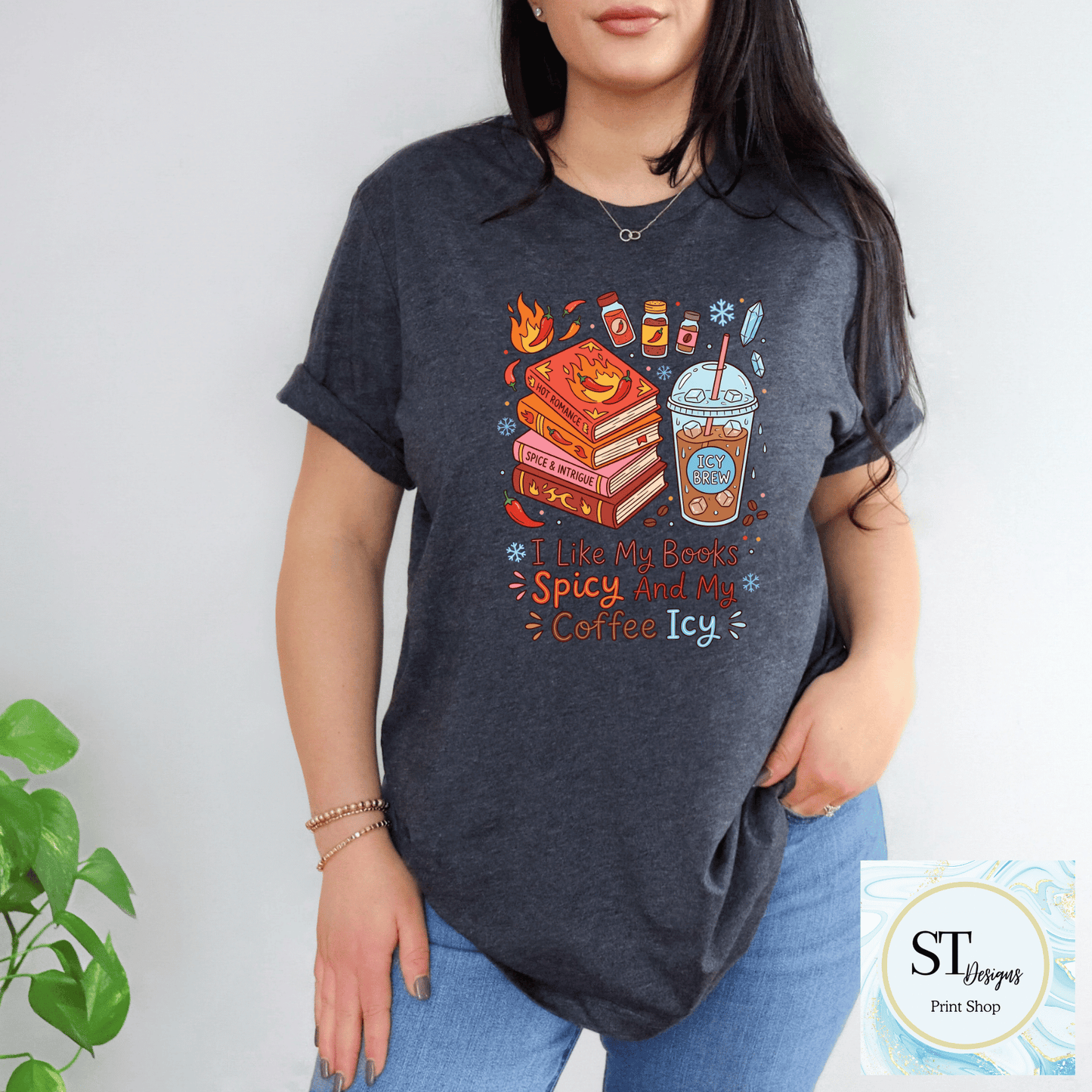 Books Spicy Coffee Icy