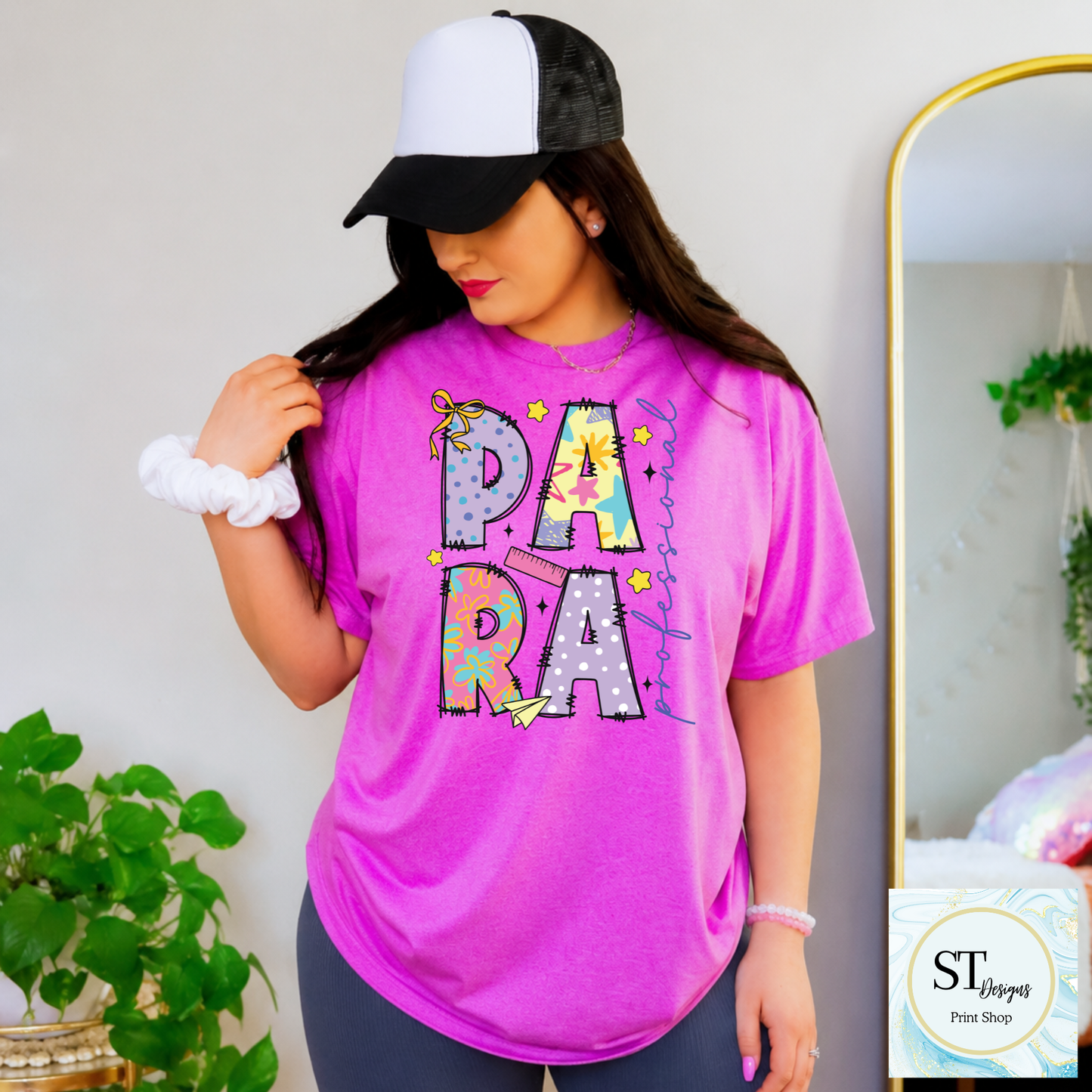 Para Educator Graphic T-Shirt | Cute Para Professional Shirt | Back to School Para Teacher Tee | Unisex S-5XL