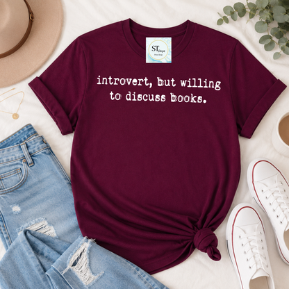 Introvert, But Will Discuss Books