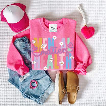 Mental Health Matters Daisy Graphic Tee
