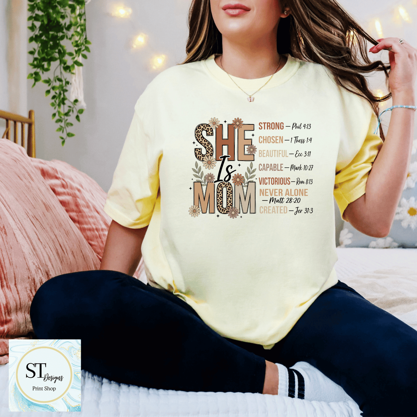 She Is Mom Faith Design