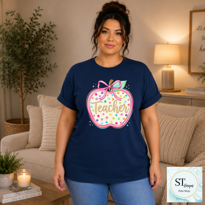 Preppy Teacher Apple