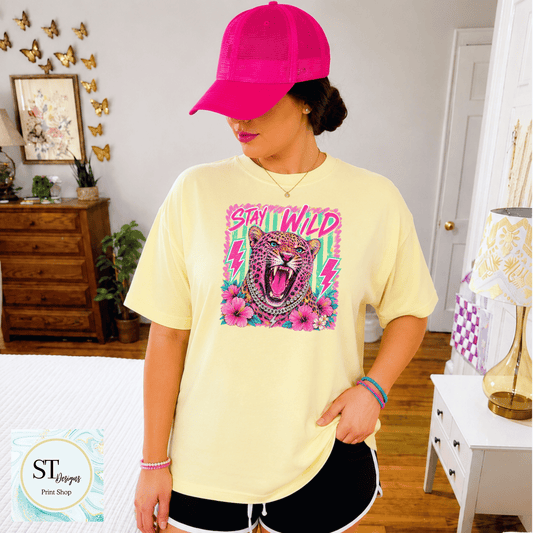Stay Wild Leopard
