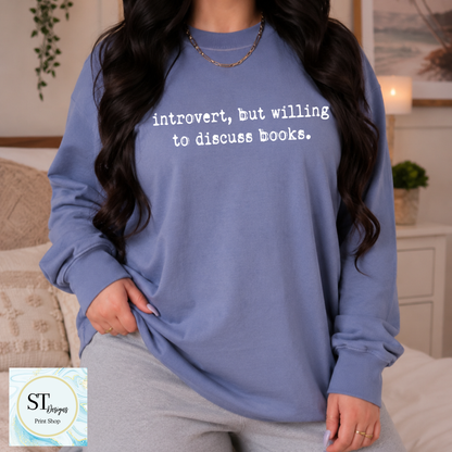 Introvert, But Will Discuss Books