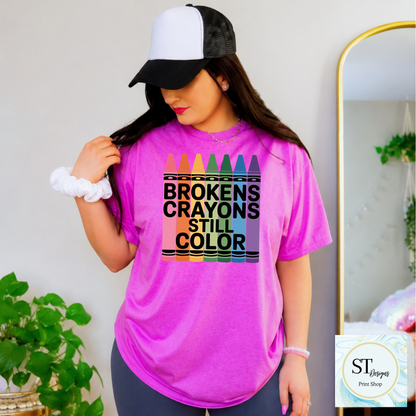 Broken Crayons Still Color