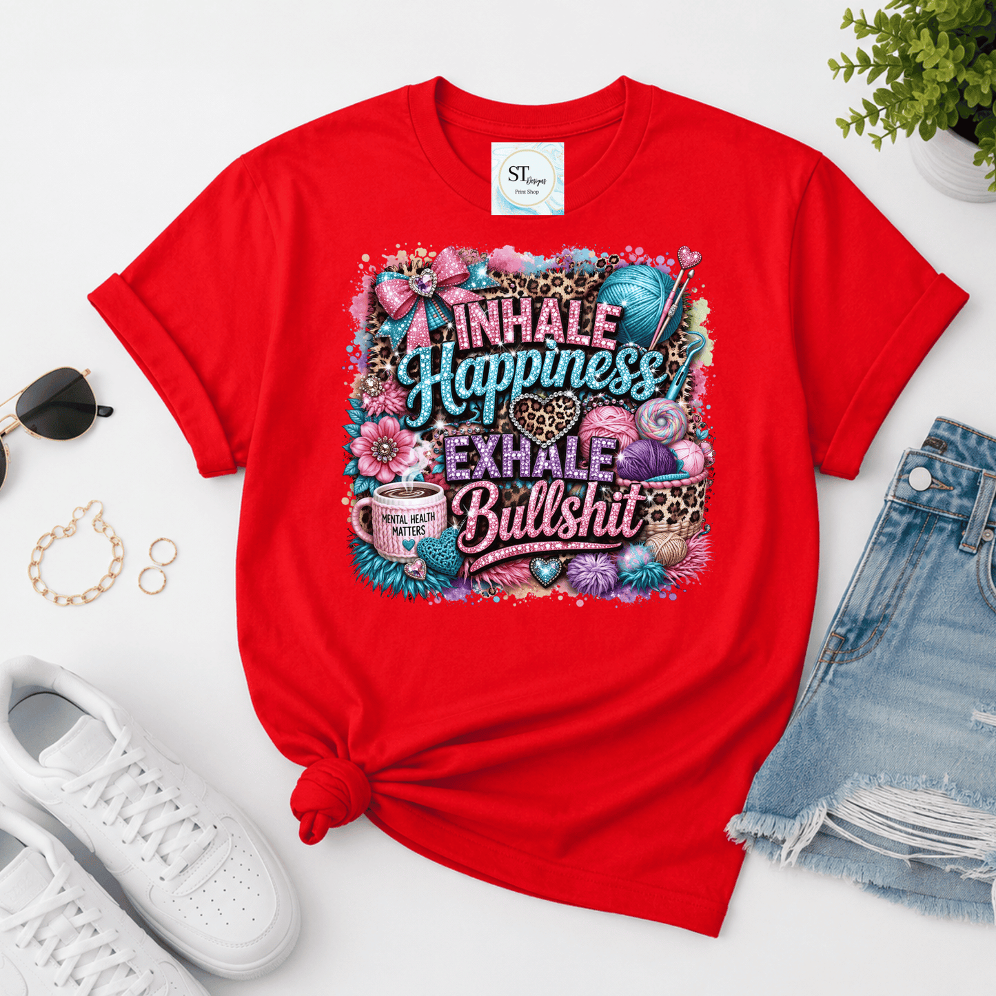 Inhale Happiness Exhale Bullsh**