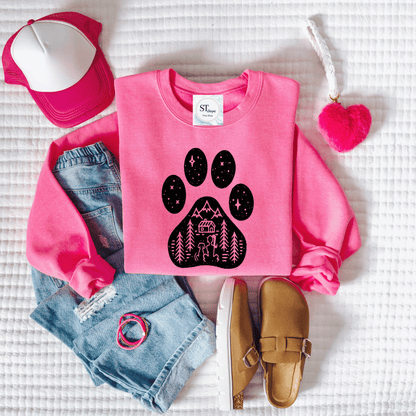 Mountain Dog Paw Print