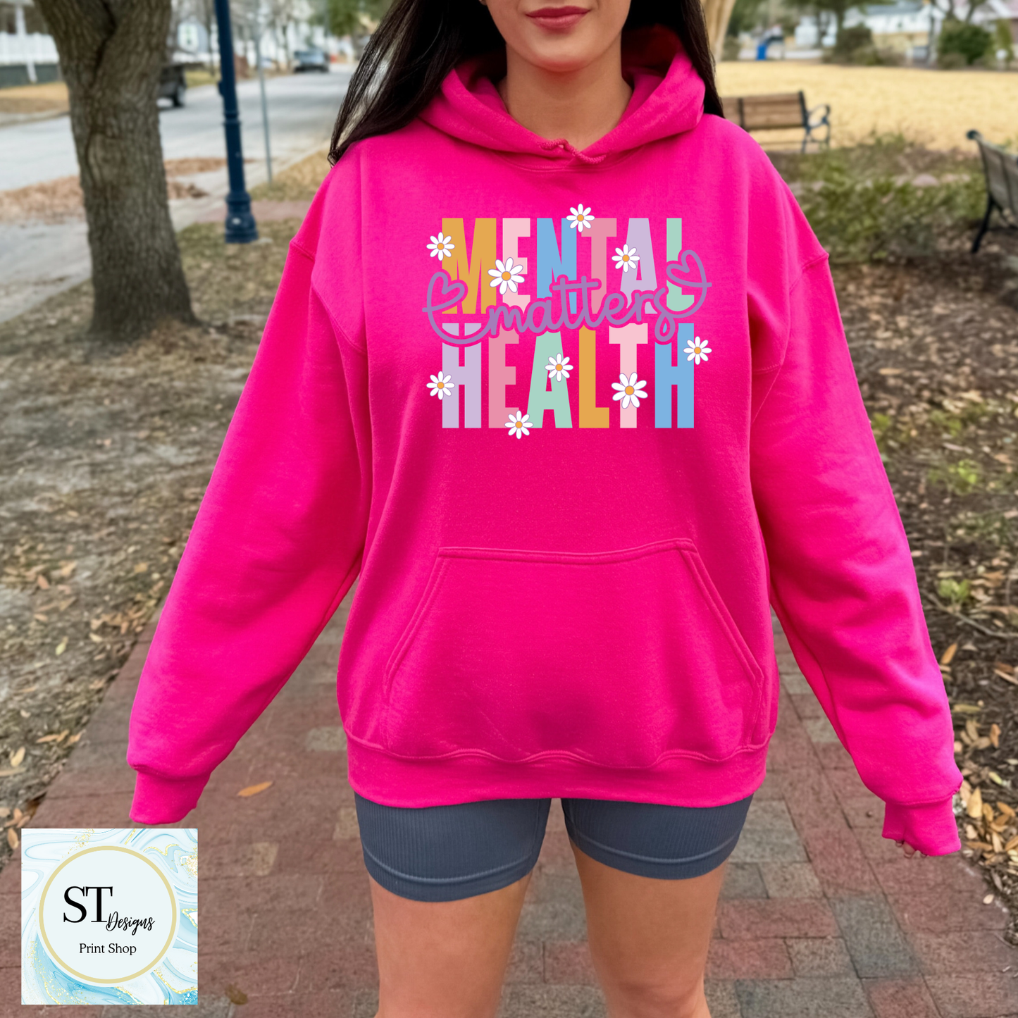 Mental Health Matters Daisy Graphic Tee
