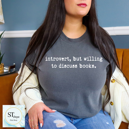 Introvert, But Will Discuss Books