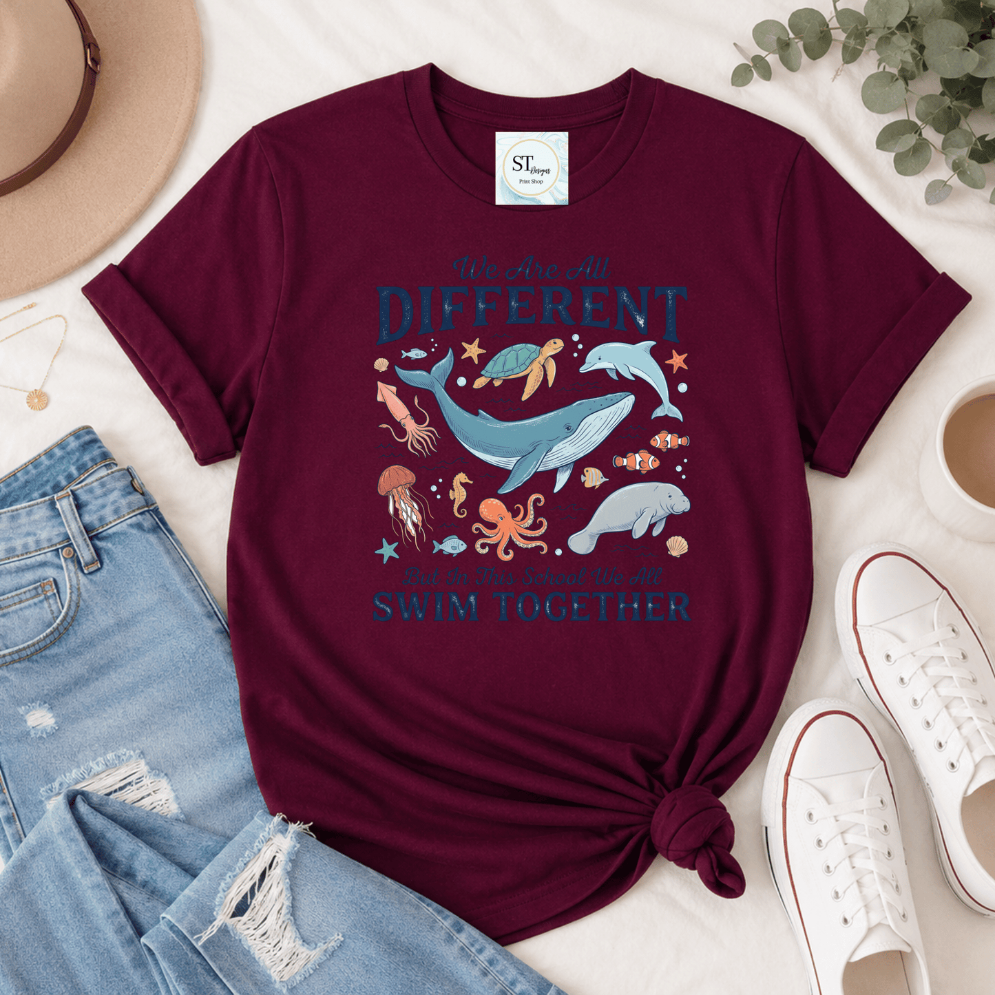 Swim Together In This School