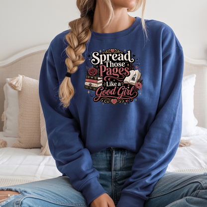Spread Those Pages Like A Good Girl