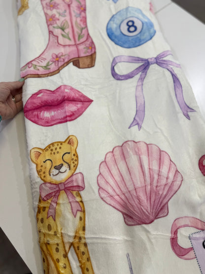 ST Designs Minky Blanket 50x60