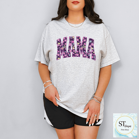 Lavender Floral Mama Design