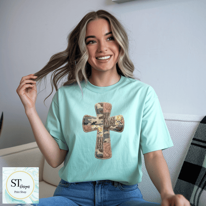 Western Stitched Cross