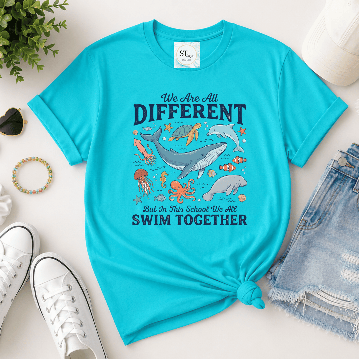 Swim Together In This School