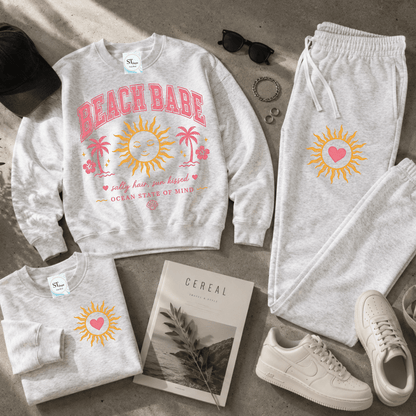 Beach Babe Sweatshirt or Joggers
