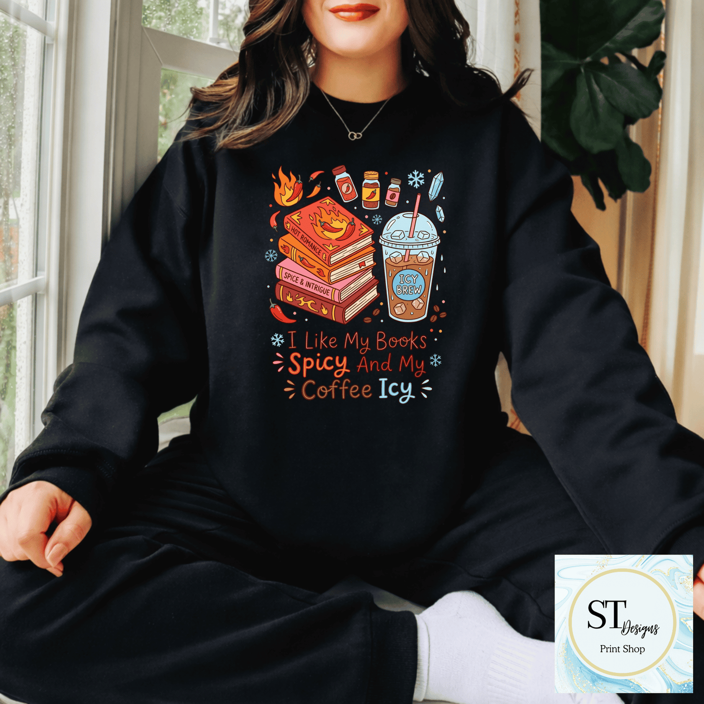 Books Spicy Coffee Icy
