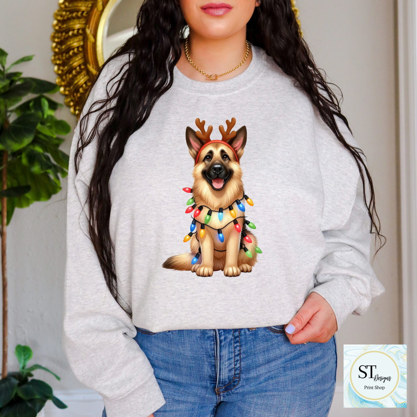 German Shepheard Christmas