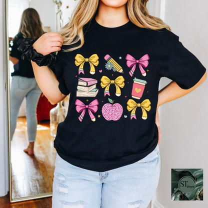 Teacher Bows Collage