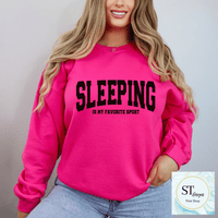 Sleeping Is A Sport