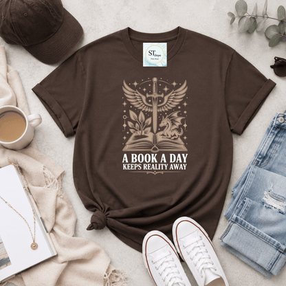 A Book A Day Keeps Reality Away