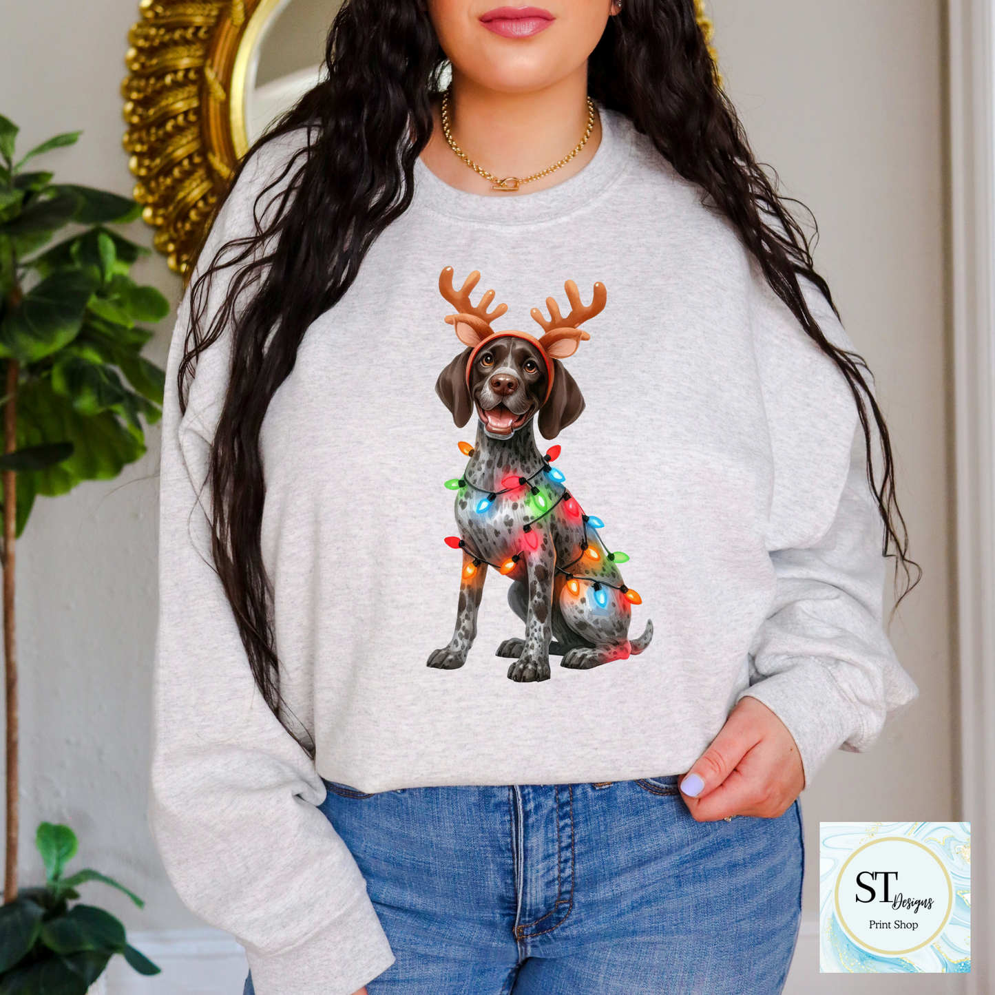 German Shorthaired Pointer Christmas