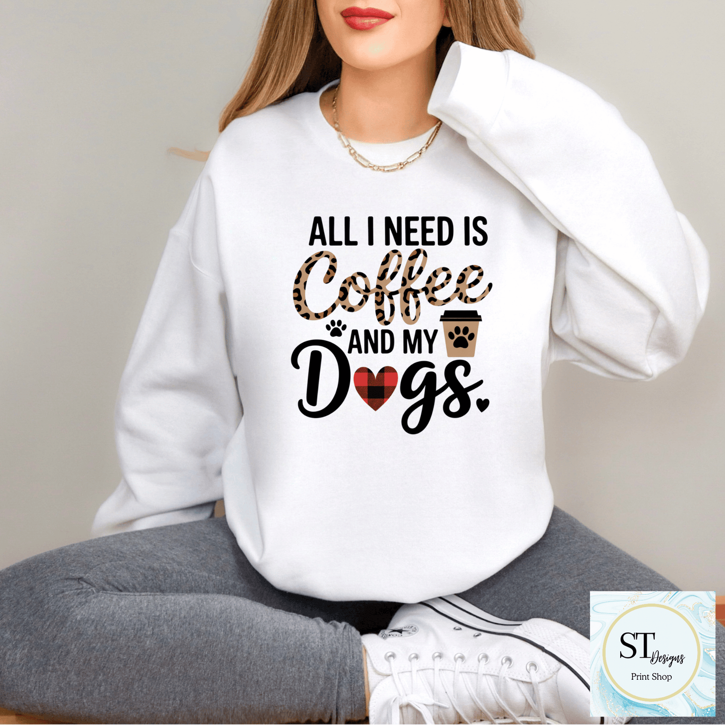 All I Need Is Coffee And Dogs