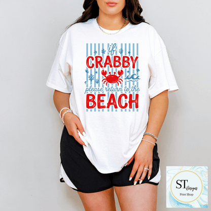 If Crabby Return To Beach