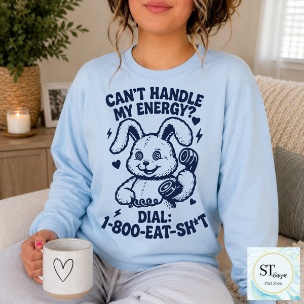 Dial 1-800-Eat-Sh*t Sarcastic Bunny
