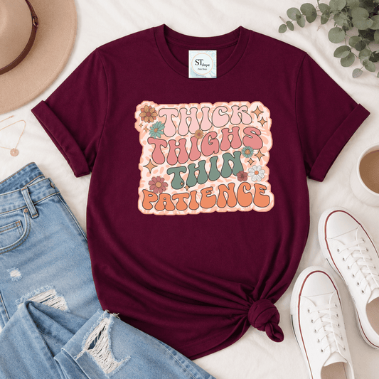 Through Highs & Lows I Have Patience Design