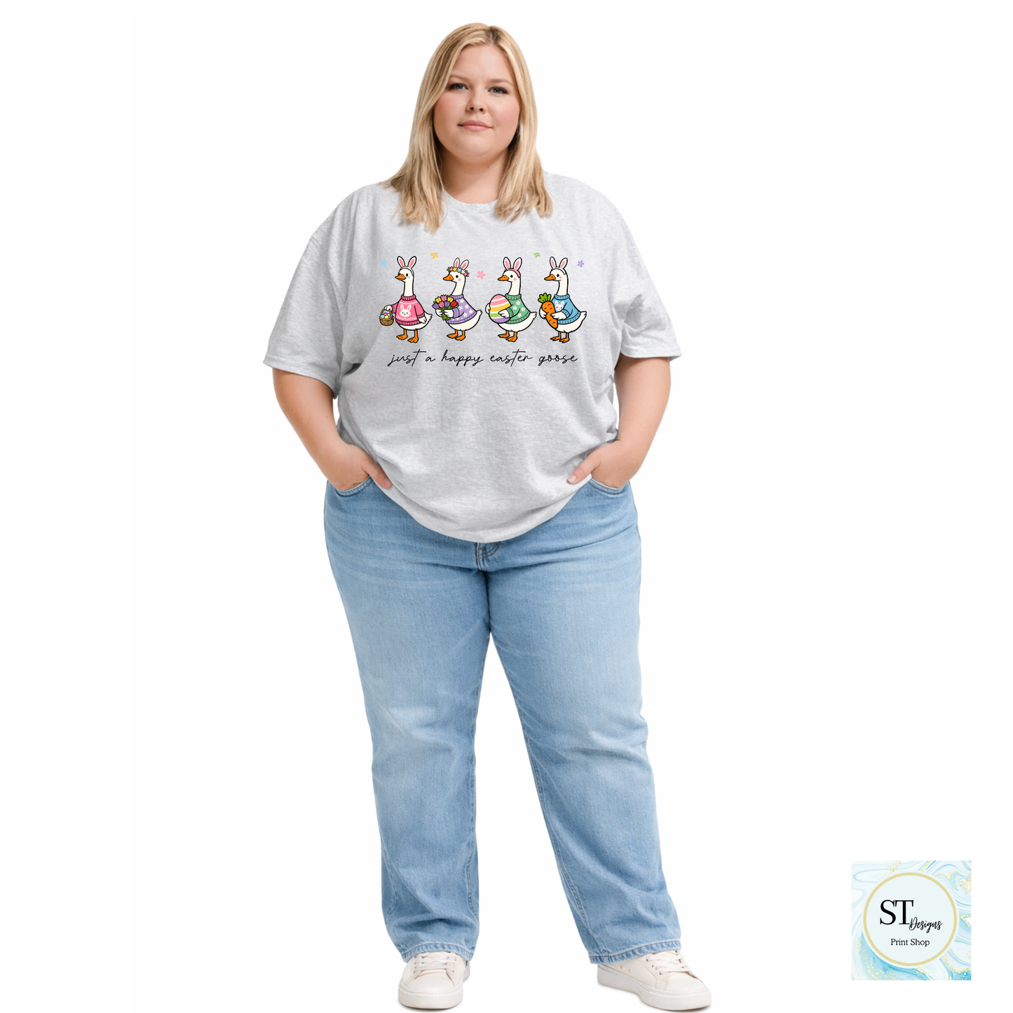 Just a Happy Easter Goose