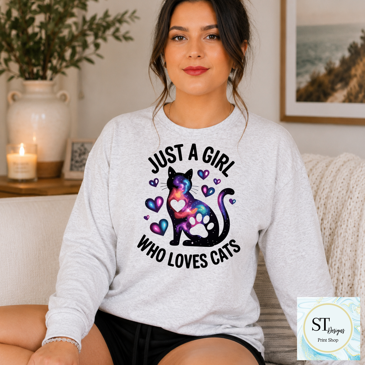 Just A Girl Who Loves Cats