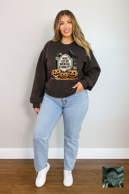 Here lies my mental stability