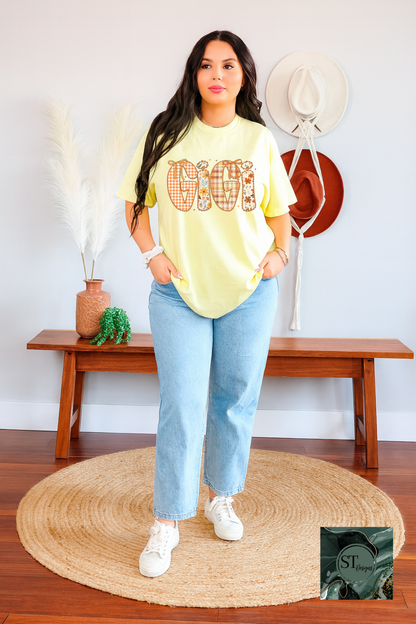 Fall Name Patch Work