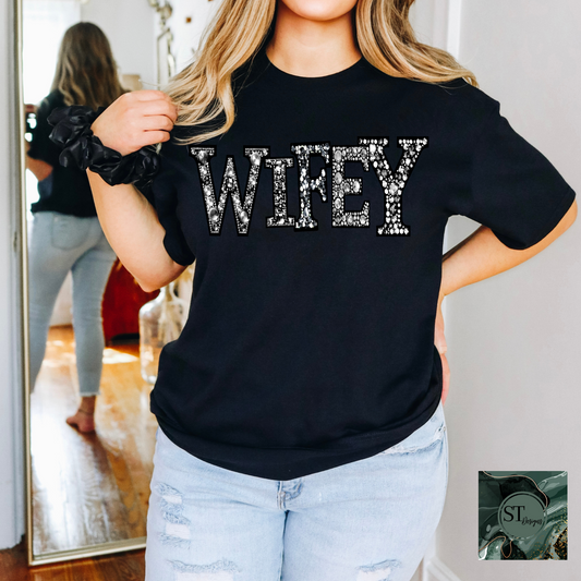 Wifey Rhinestone