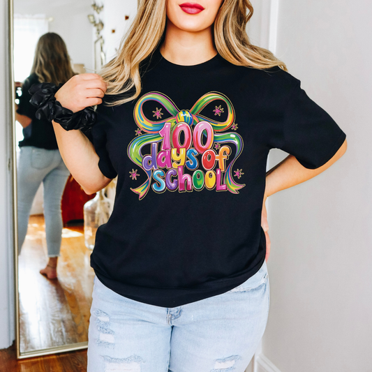 100 Days Colorful Bow