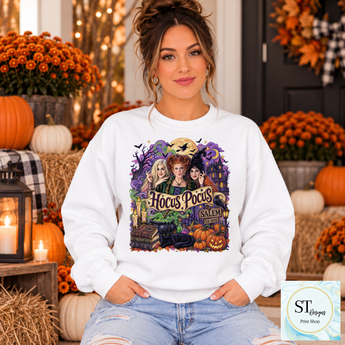 Hocus Pocus Salem Witches Halloween