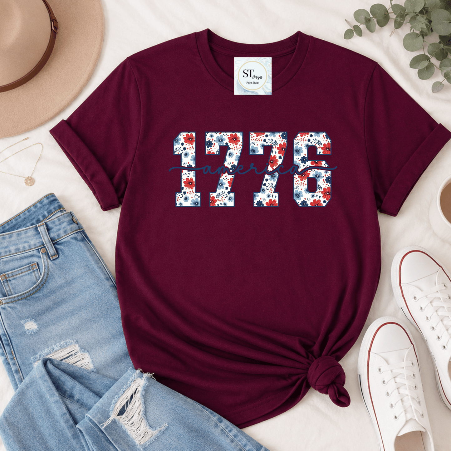 1776 Floral Varsity