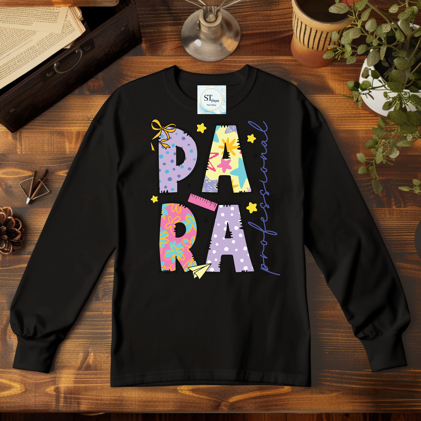 Para Educator Graphic T-Shirt | Cute Para Professional Shirt | Back to School Para Teacher Tee | Unisex S-5XL